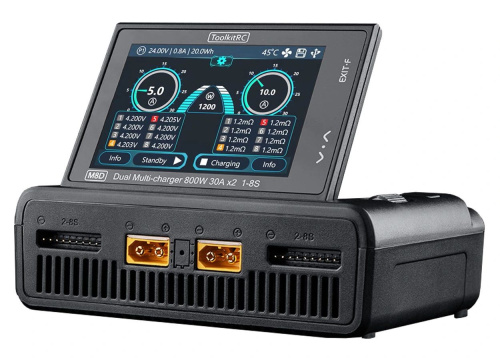 Зарядное устройство (З/У) ToolkitRC M8D для RC-FPV (Оригинал)