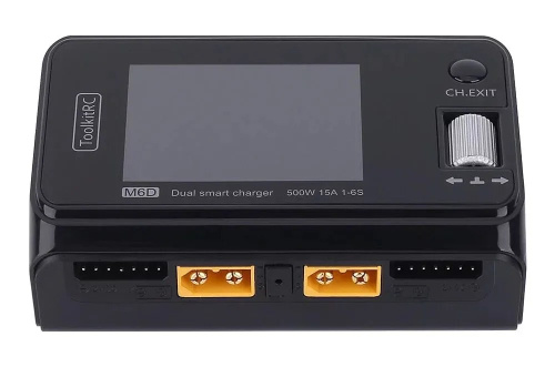 Зарядное устройство (З/У) ToolkitRC M6D для RC-FPV Черный цвет (Оригинал) фото 2