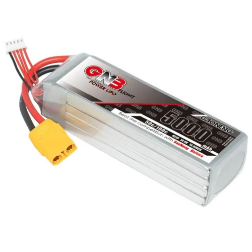 Аккумулятор Li-po Gaoneng GNB 5000mah 4S1P 14.8V 50C 38x44x139mm фото 3