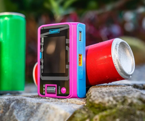 Зарядное устройство (З/У) ToolkitRC M6D для RC-FPV Гавайско-розовый цвет (Оригинал) фото 3