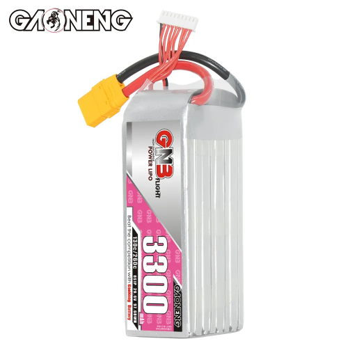 Аккумулятор LiPo GAONENG GNB 3300mAh 8S1P 29.6V 130C 143х44х53mm XT90S фото 3