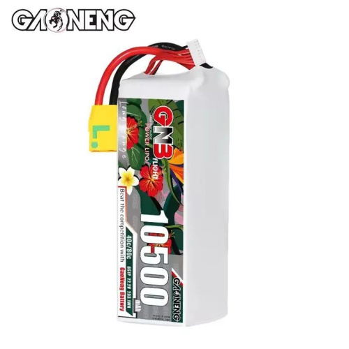 Аккумулятор Li-po Gaoneng GNB 10500mah 6S1P 22.2V 40C 67x55x182mm XT60 фото 2