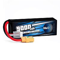 Аккумулятор Li-po B&C 9000 MAH 15.2v (4s HV), 120C, XT90S, Softcase