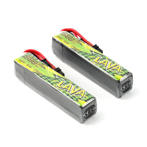Аккумуляторы Li-po BetaFPV LAVA II 680mAh 3S 11.4V HV 95C XT30 (Набор 2 штуки)