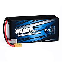 Аккумулятор Semi-Solid (Li-Po) B&C 45000 MAH 29.6V (8s) 10C, XT90S, Soft case