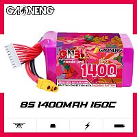 Аккумулятор Li-po Gaoneng GNB 1400mah 8S1P 29.6V 160C 53*38*83mm XT60
