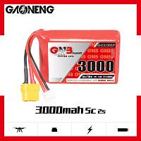 Аккумулятор LiPo GAONENG GNB 3000mAh 2S 7.4V 5C XT60 for Radiomaster TX12