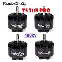 BrotherHobby Tornado T5 3115 Pro 480kv мотор/двигатель для дрона, для FPV квадрокоптера (4шт)