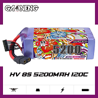 Аккумулятор LiPo GAONENG GNB HV 5200mAh 8S 30.4V 120C XT90