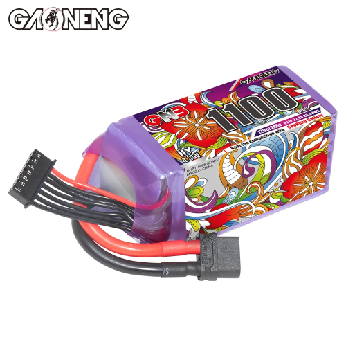 Аккумулятор LiPo GAONENG GNB LiHV 1100mAh 6S 22.8V 120C XT60 фото 4