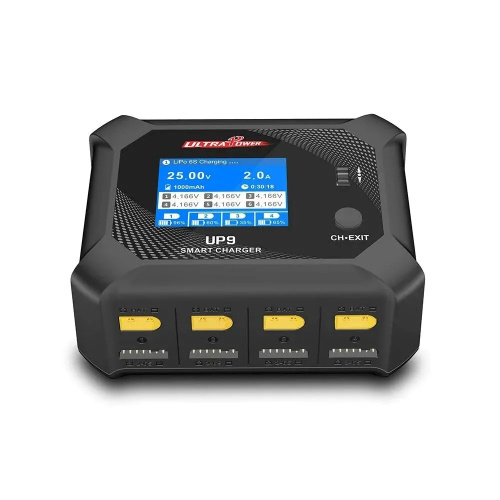 4х-канальное Зарядное устройство UltraPower UP9 AC100W/DC200W для Rc-FPV фото 2