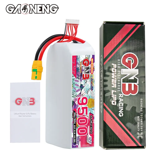 Аккумулятор LiPo GAONENG GNB 9500mAh HV 8S 30.4V 80C XT90S фото 6
