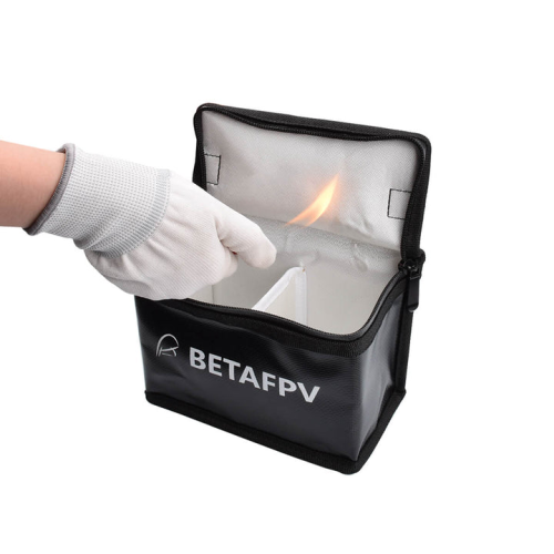 Огнеупорная сумка BetaFPV для аккумуляторов квадрокоптеров, fpv дронов фото 2