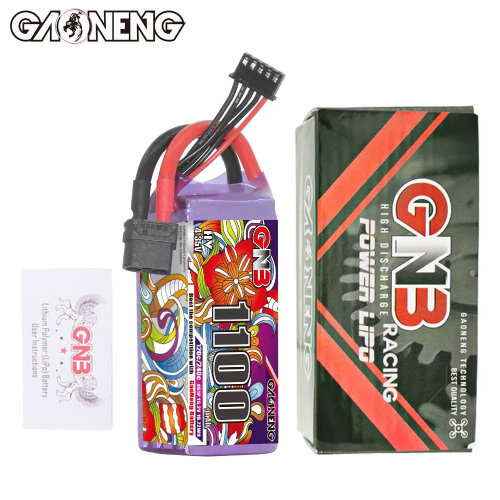 Аккумулятор LiPo GAONENG GNB LiHV 1100mAh 4S 15.2V 120C XT60 фото 6