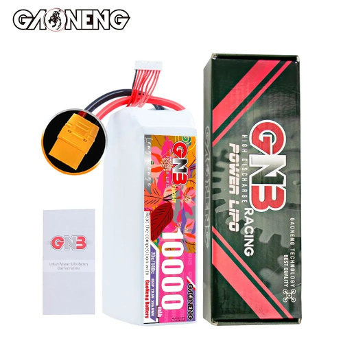 Аккумулятор Li-po Gaoneng GNB 10000mah 8S1P 29.6V 70C 87*55*182mm XT90 фото 5