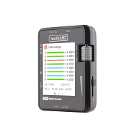 Тестер аккумуляторов и сервоприводов ToolkitRC MC8 (2-8S, USB-C, XT60, PWM, PPM, SBUS)