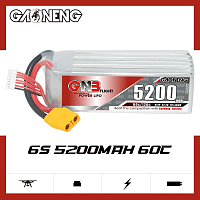 Аккумулятор LiPo GAONENG GNB 5200mAh 6S1P 22.2V 60C 139х44х56mm XT90S