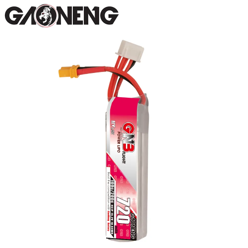 Аккумулятор Li-po Gaoneng GNB 720mah 4S1P 15.2V HV 160C 71х18х30mm XT30 фото 3