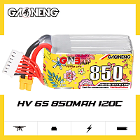 Аккумулятор LiPo GAONENG GNB LiHV 850mAh 6S 22.8V 120C XT30
