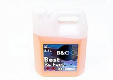 Топливо для р/у моделей (нитро) B&C авиа 0%, 2,5 литра