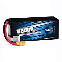 Аккумулятор Semi-Solid (Li-Po) B&C 22000 MAH 29.6V (8s) 10C, XT90S, Soft case