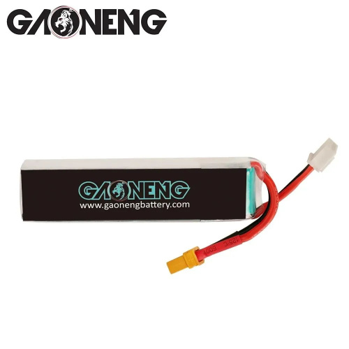 Аккумулятор Li-po Gaoneng GNB 550mah 2S1P 7.4V 90C 12x18x69mm фото 4