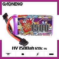 Аккумулятор Li-po Gaoneng GNB 1500mah 4S1P 15.2V HV 120C 26x38x79mm