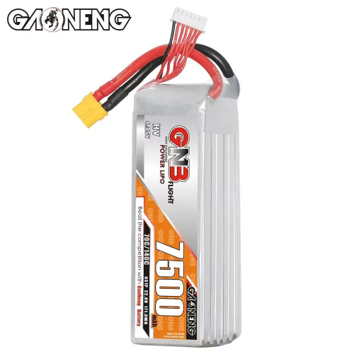 Аккумулятор Li-po Gaoneng GNB 7500mah 6S1P 22.8V HV 70C 60x44x141mm XT60 фото 2