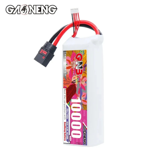 Аккумулятор Li-po Gaoneng GNB 10000mah 4S1P 14.8V 70C 47x55x178mm фото 2