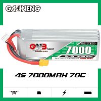 Аккумулятор Li-po Gaoneng GNB 7000mah 4S1P 14.8V 70C 43x44x139mm XT60