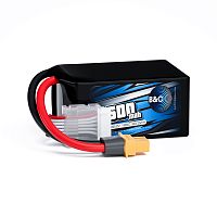 Аккумулятор Li-po B&C 1500 MAH 22.2v (6s) 120C, XT60, Soft case