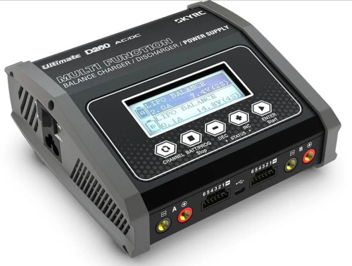 Двухканальное зарядное устройство SKYRC D260 AC/DC фото 2