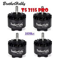 BrotherHobby Tornado T5 3115 Pro 1050kv мотор/двигатель для дрона, для FPV квадрокоптера (4шт)