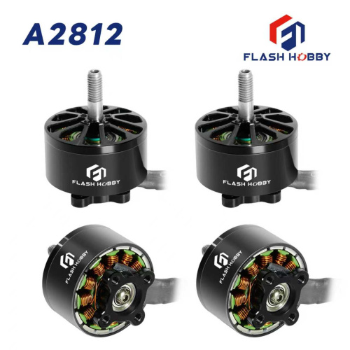 Бесколлекторный мотор Flash Hobby A2812 900 KV ARTHUR для FPV квадрокоптеров (4шт)